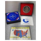 1993 Clinton inauguration coin. Hutt River