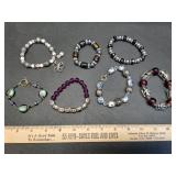 * Lg lot of beaded bracelets!