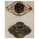 * Antique Victorian brooches