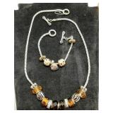 * Pandora / DaVinci ?   bracelet & necklace