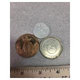 Coins, on is hallmarked