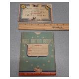 * WWII war bond & other