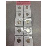 2004/5P/D west ward journey nickel set