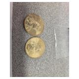 2014 P,D Sacagawea dollars