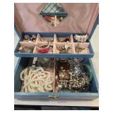 Jewelry box and contents