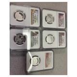 2012 S Parks Silver 25c PF70 Early Release Ultra