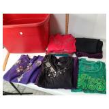 ladies tops and pants sizes 1X- 2XL