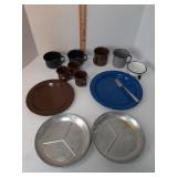 Camping plates &  mugs