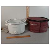 Hamilton Beach slow cooker & carrier