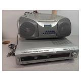 Sony radio works / CD? & Sony DVD player - turns