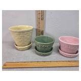McCoy planters *yellow unmarked