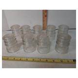 9- glass insulators