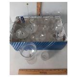 Etched stemware & other