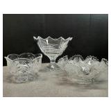 Crystal bowls