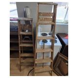 Wooden ladders