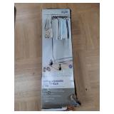 Folding Adjustable Garment Rack, Chrome