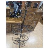 Spiral plant stand approx 5