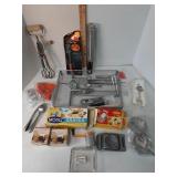 Mix of kitchen utensils