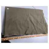 Wool military blanket - approx 54" x 74"