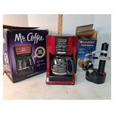 Mr Coffee maker & potato peeler