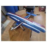 Balsa wood flyer with FS-40 gas engine