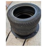 2- 225/55R17 M&S Tires by Ohtsu