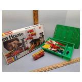 Legos building blocks vtg set 570 Fire House -