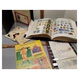 Postage stamp collection