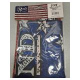 New 2nd Ammendment 3x5 flag Betsy Ross American