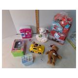 Shopkins, Hello Kitty, other toys & bunny tea pot