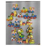 1980s Sesame Street die-cast Playskool.