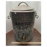 Lg. Metal Water Cooler, Arctic Boy