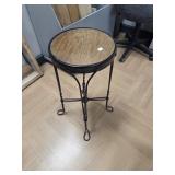 Twisted wire parlor stool
