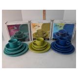 Fiesta China : Turquoise,  Lemongrass & Lapis