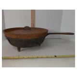 12" cast iron "spider" skillet