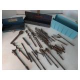 Vintage  auger bits +
