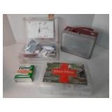 Lunch box & first aid kits