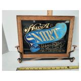 Reverse painting on glass bar sign " Have a