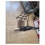 Cast iron sewing machine base