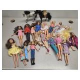 Barbies, Horses, other dolls