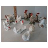 Chicken s&p and other figurines