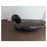 Wooden duck decoy