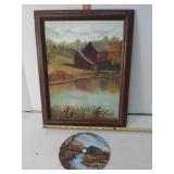 Framed Artwork landscape