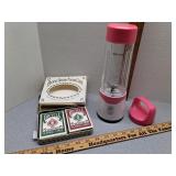 New plying cards, Cokunst rechargeable blender