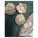 Approx $8 face value early Jefferson Nickels