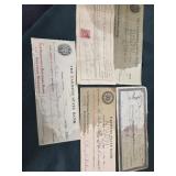 Early 1900s Nebraska checks