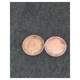 Canadian silver coins