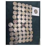 50+ buffalo nickles