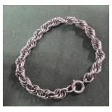 Sterling silver marked bracelet