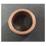 Brass ring, large, Size 10, possibly a bushing.